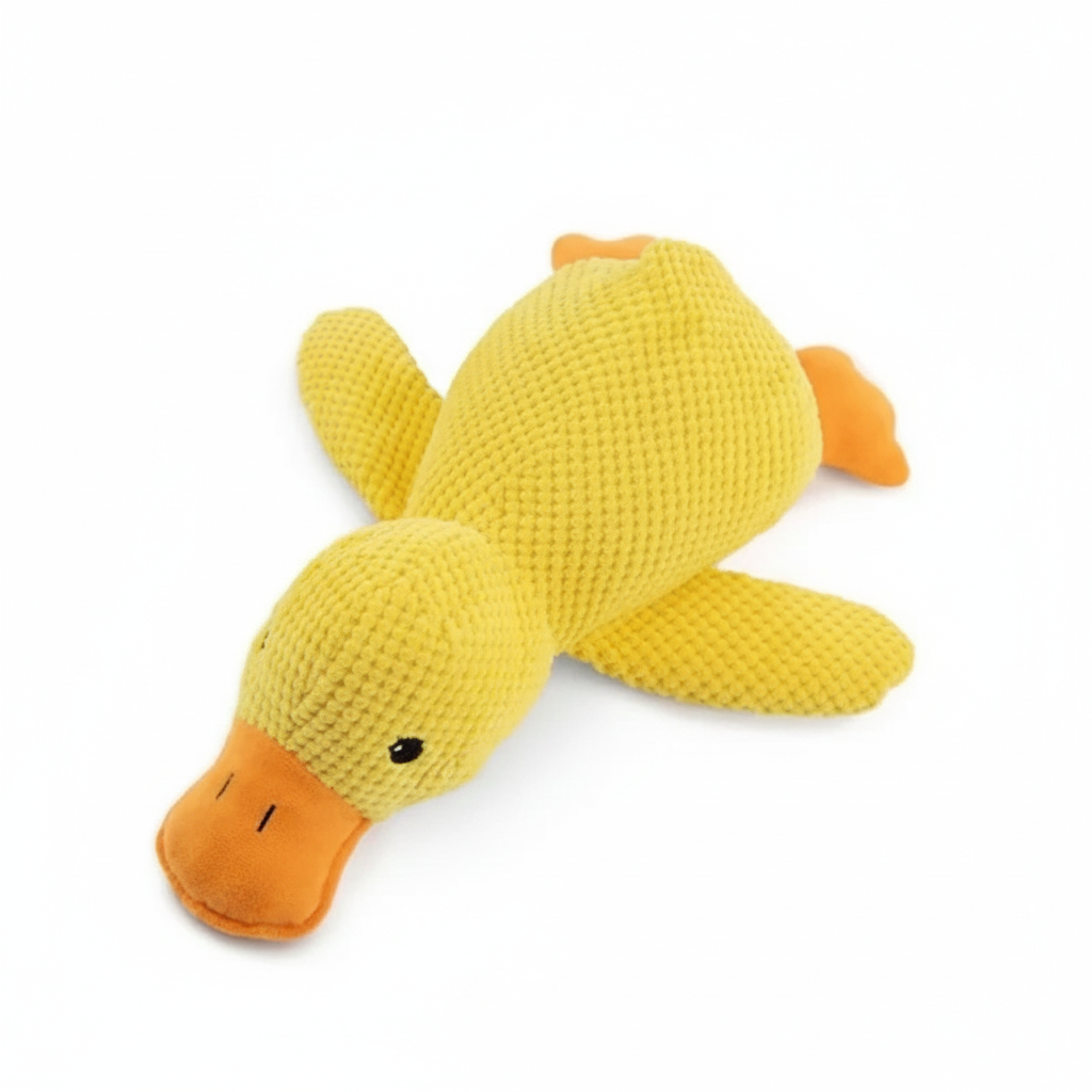 Pelúcia Pato Amigo Emocional para Cães - Petzin ®