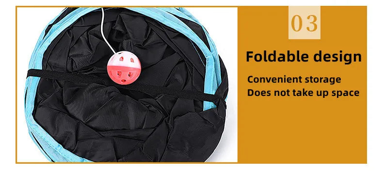 Túnel interativo para gatos - Petzin ®